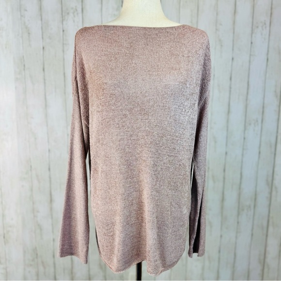 H&M | Soft Dusty Rose Sweater XS – Minimalist Chic Layering Top - Picture 1 of 13